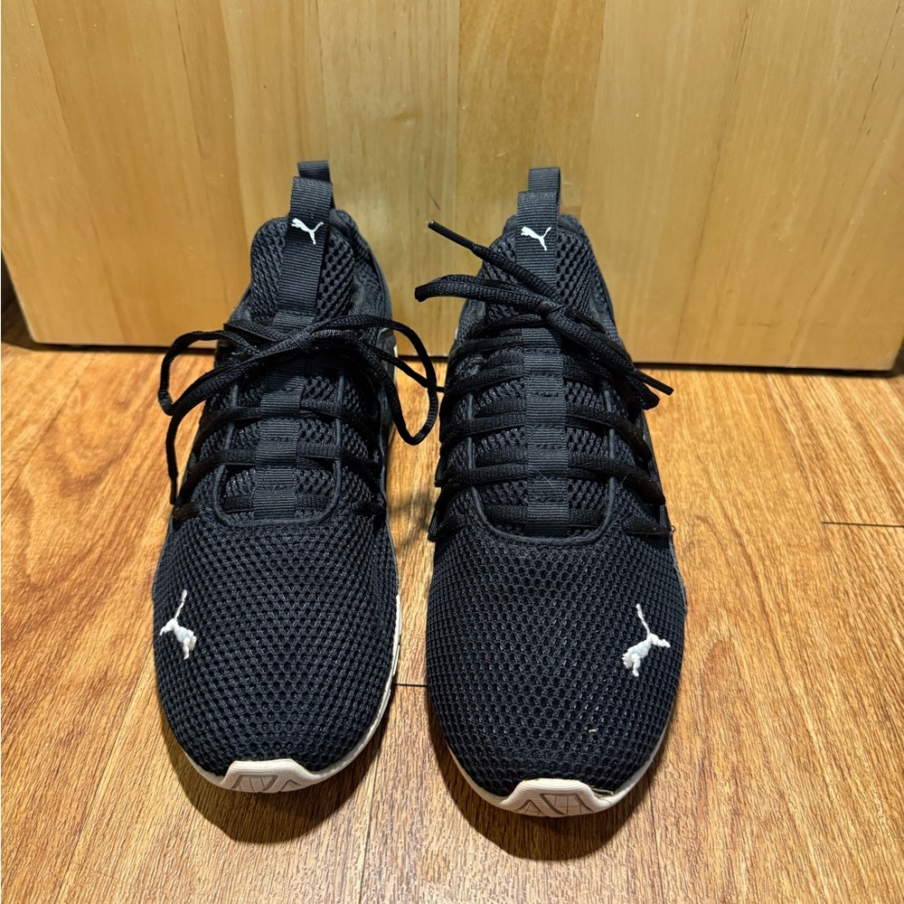 adidas Men's Black Mesh Sneakers